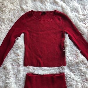 2 piece skirt and top